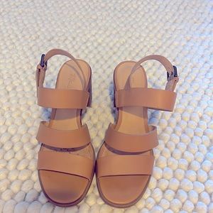 Madewell Strappy Block Heel